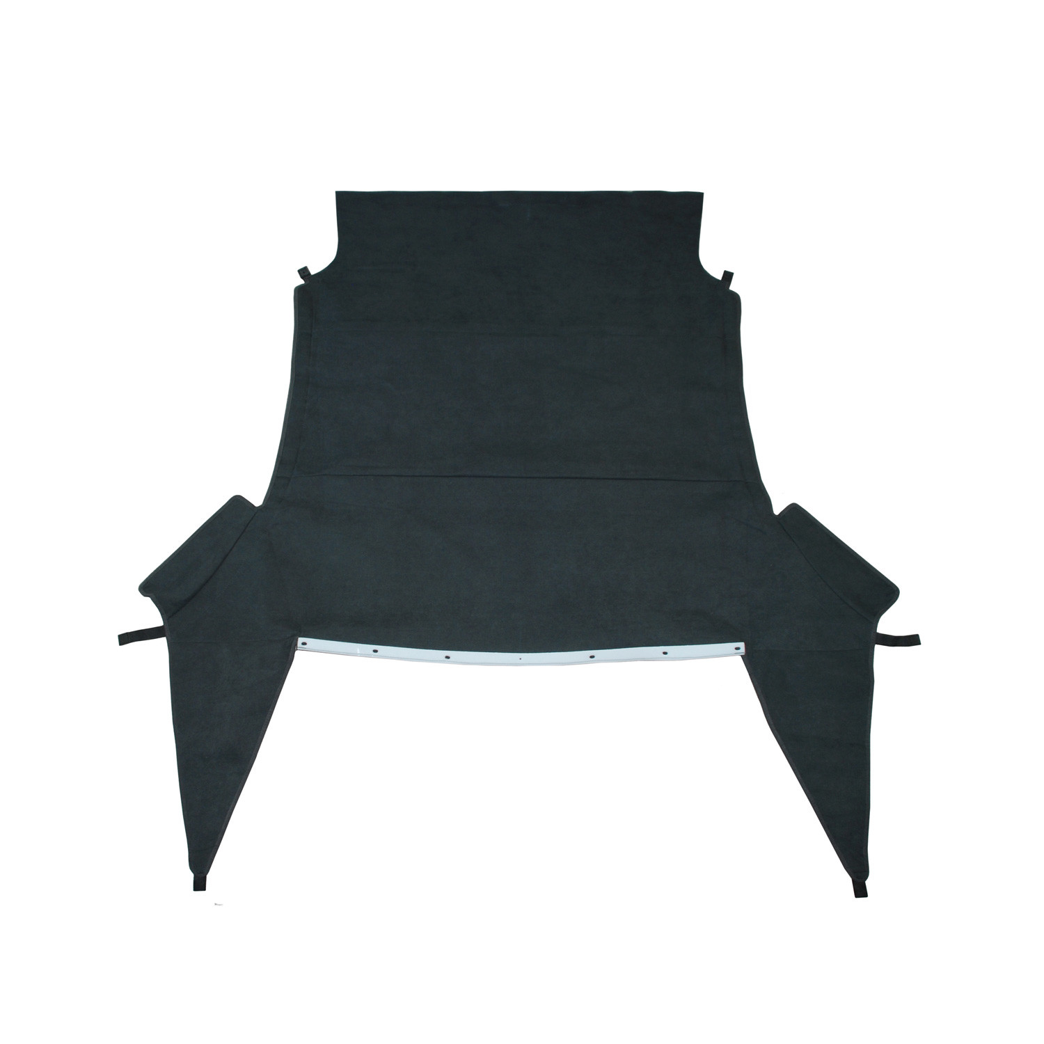Fits 1999-2004 Ford Mustang: Headliner, OEM Charcoal Velour Cloth