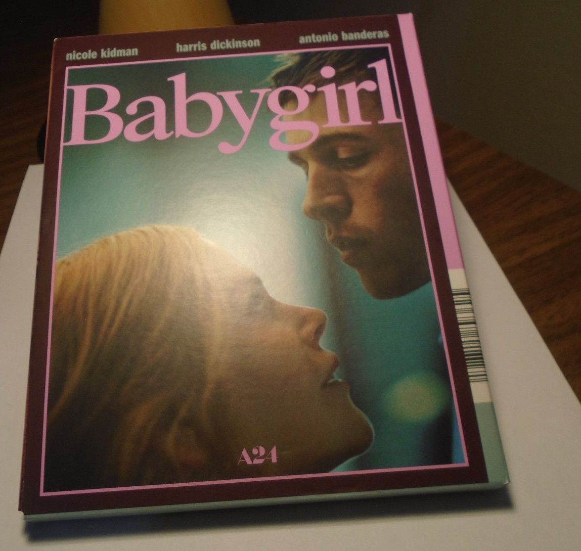 Babygirl 4K Ultra HD w/slipcase and art cards Nicole Kidman 2024 A24