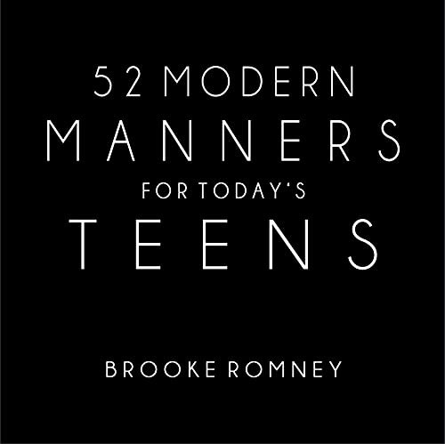 52 Modern Manners for Today\'s Teens by Brooke Romney - Spiral Bound - GOOD 52 Modern Manners for Today\'s Teens by Brooke Romney - Spiral Bound - GOOD