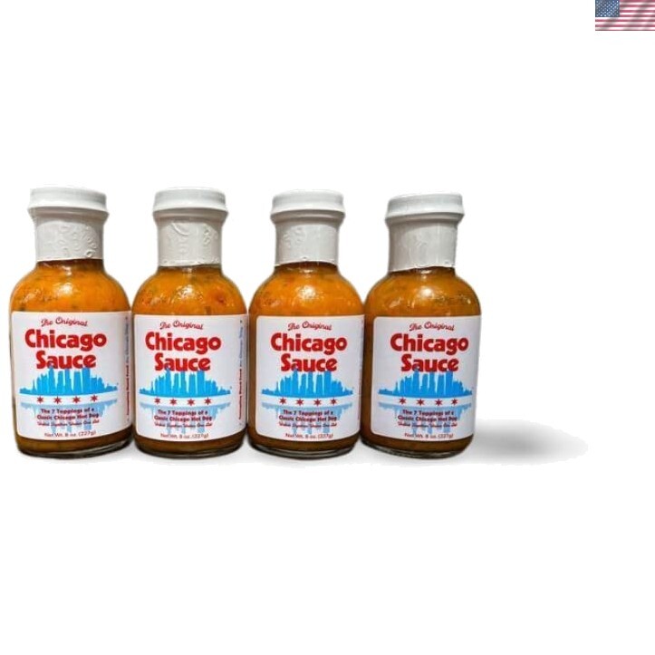 The Original Chicago Sauce | The REAL Windy City Sauce | Hot Dog Sauce | 7 To...
