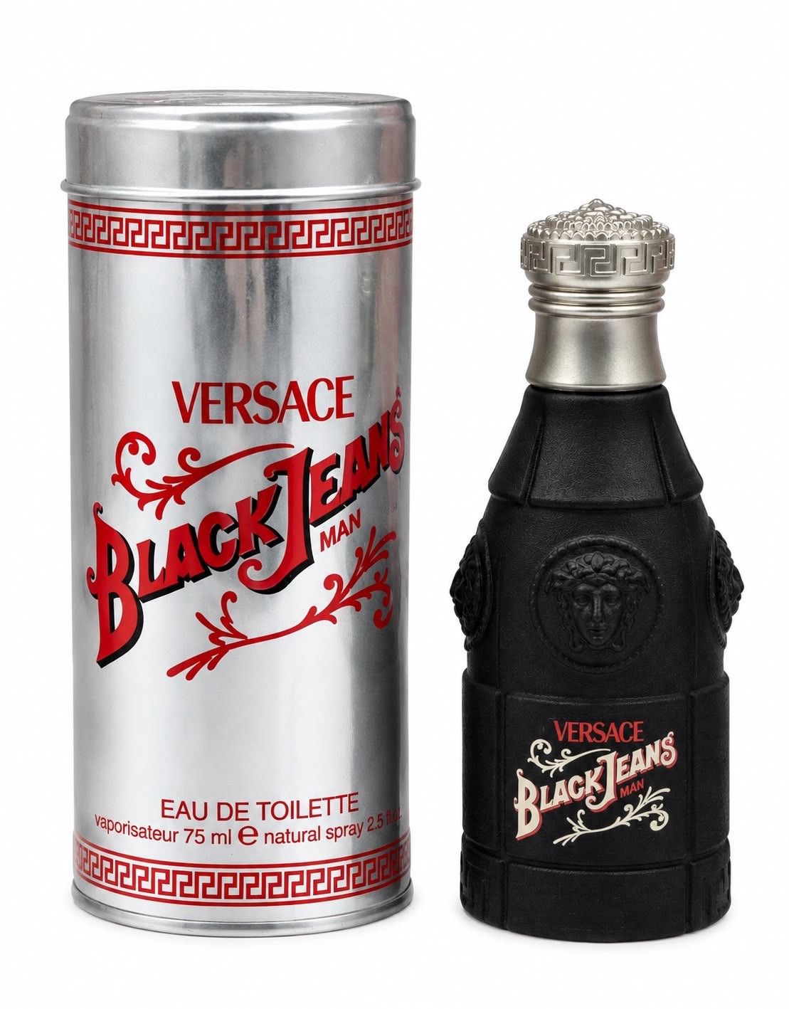Versace black 2.5oz Men Eau de Toilette HTF