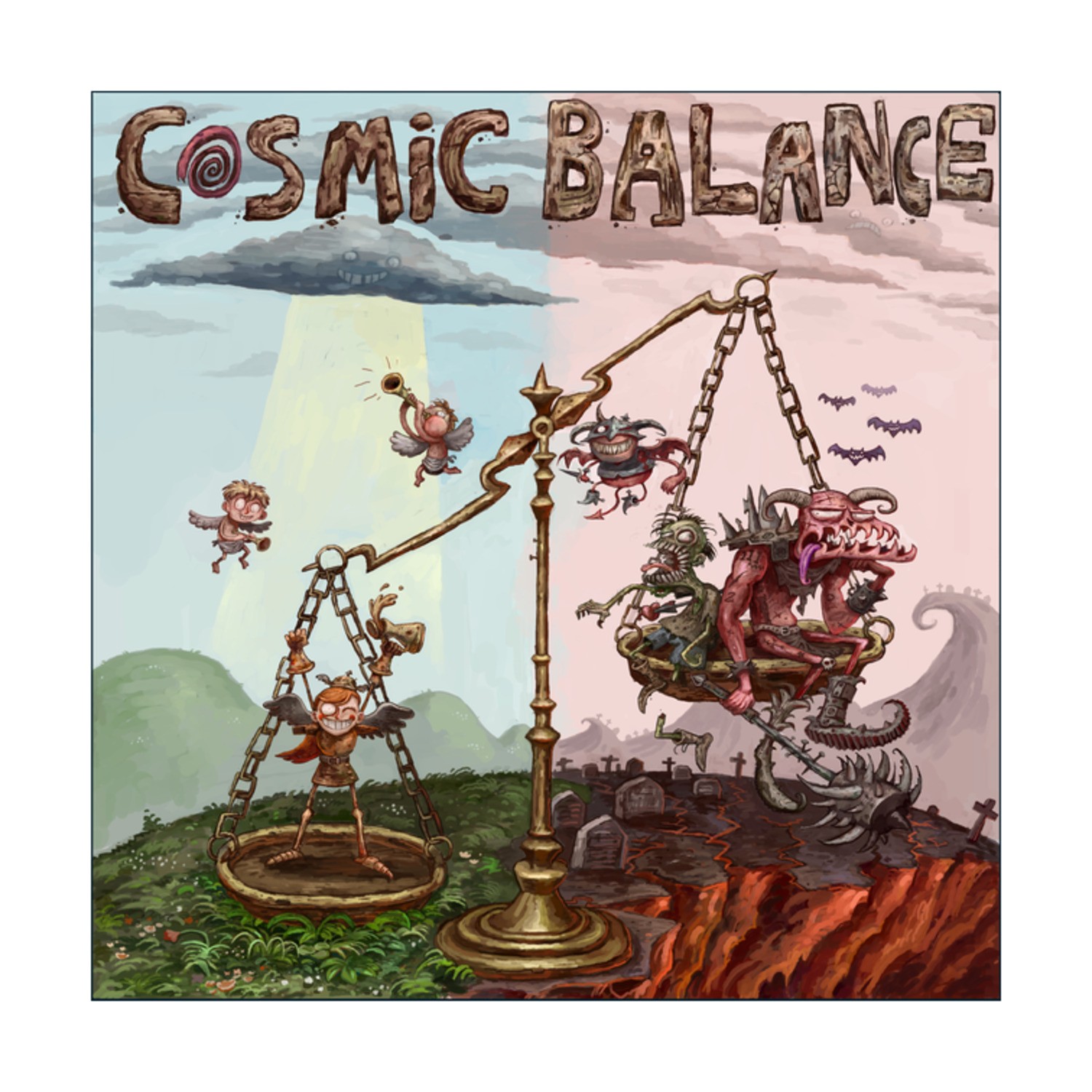 Worldwise Boardgame Cosmic Balance Box EX/NM Worldwise Boardgame Cosmic Balance Box EX/NM