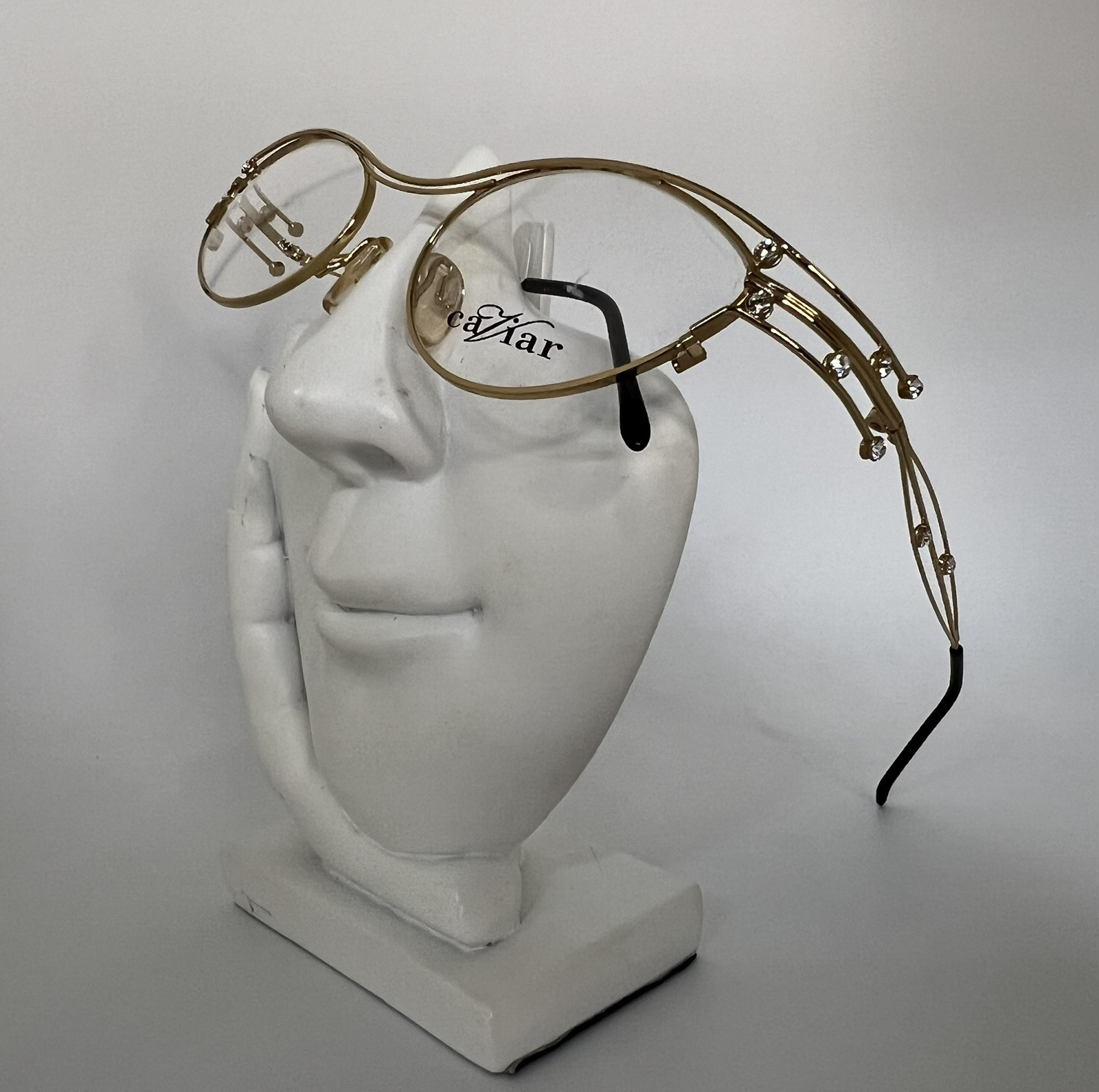 Authentic Optical Lightweight Eyeglasses Eyewear  CAVIAR  M1903 S50-18-138 Italy
