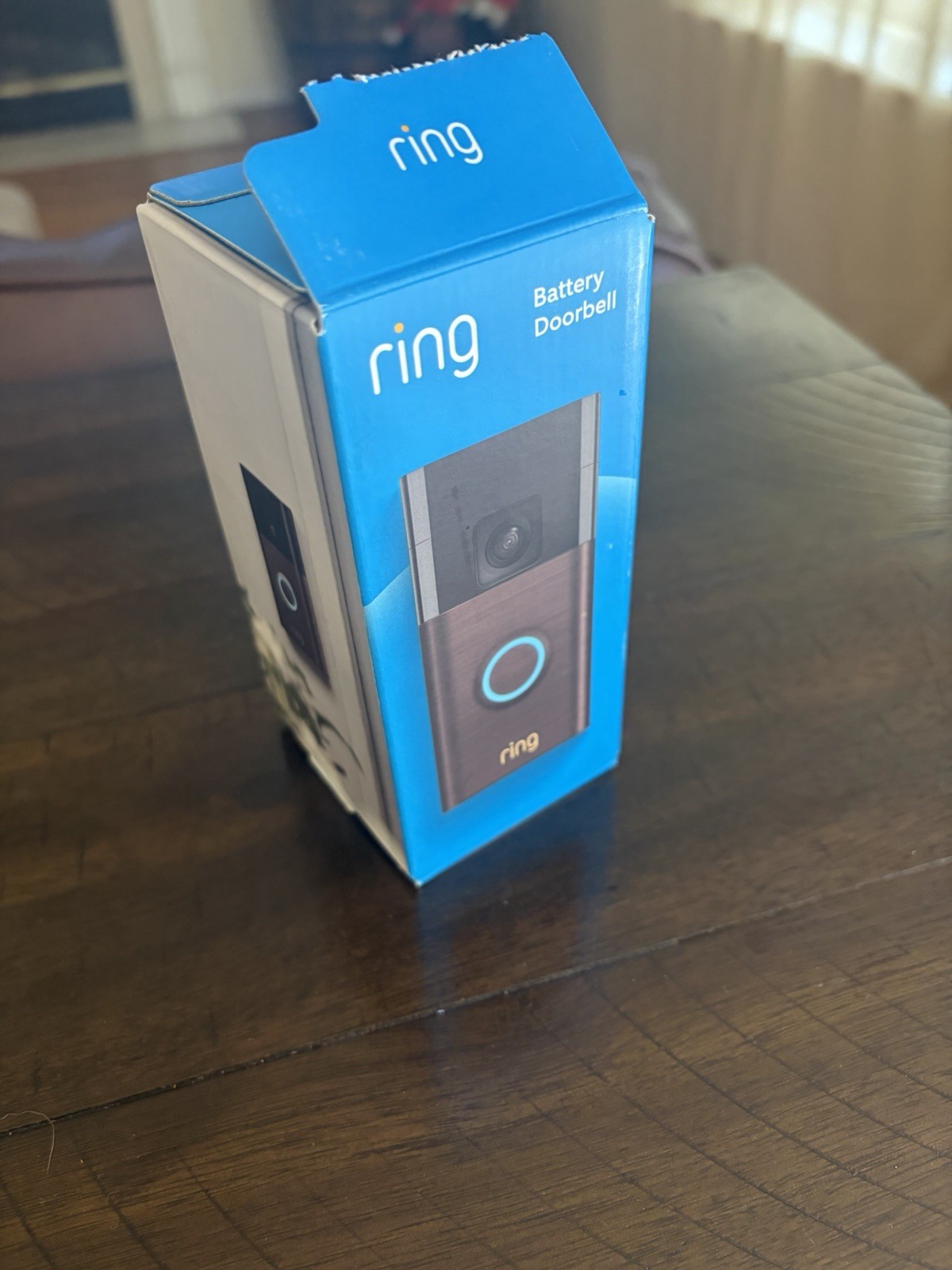 Never Used Ring Doorbell Battery Included, No USB Charger Or Wall Release Clip