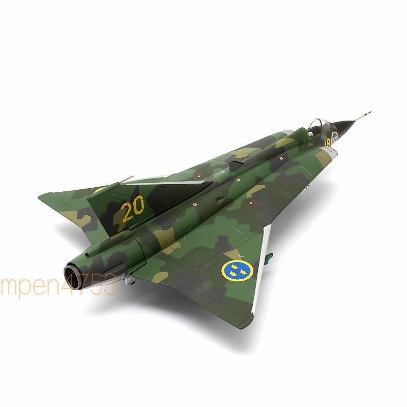 Aviation72 AV7241008 1/72 Saab J35 Draken Swedish Air Force Diecast FighterModel Aviation72 AV7241008 1/72 Saab J35 Draken Swedish Air Force Diecast FighterModel
