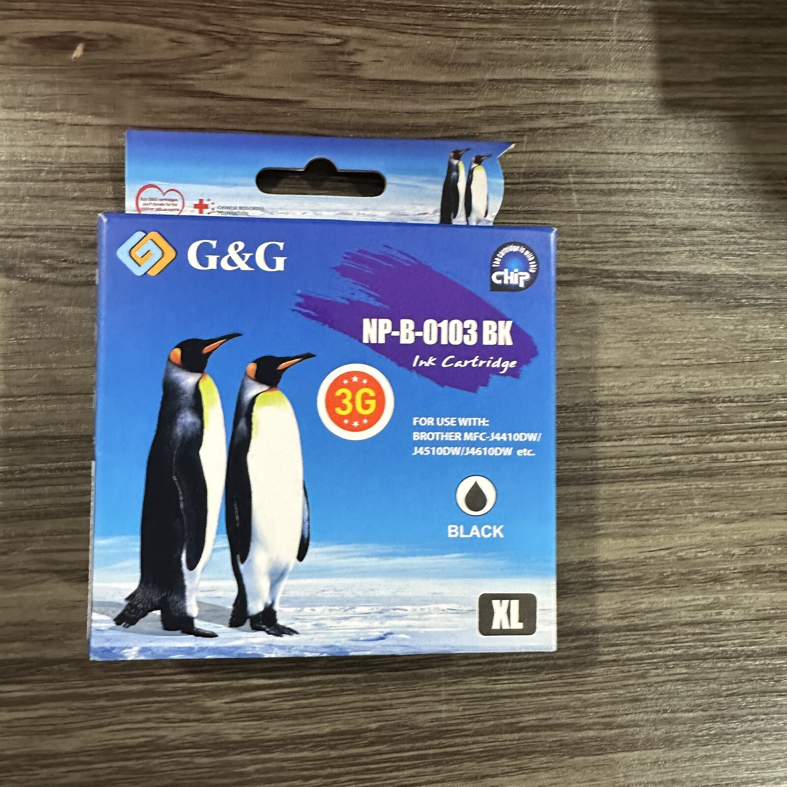 G&G Ink Cartridges NP-B-0103 BK XL Black New for Brother MFC & J G&G Ink Cartridges NP-B-0103 BK XL Black New for Brother MFC & J