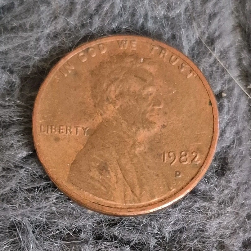 1982-D Lincoln Memorial Small Cent Business Strike Copper BN KM#201