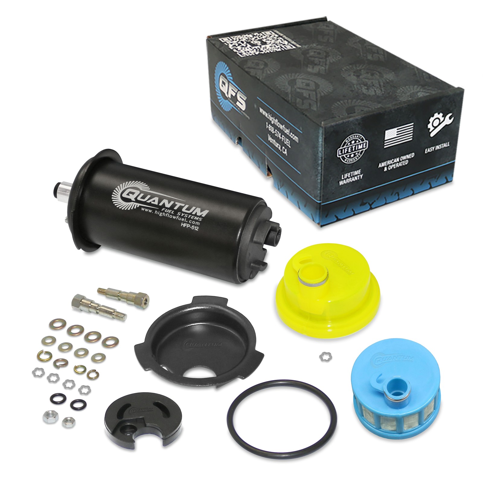 Yamaha 150 200 250 1999-2002 QFS Fuel Pump + Install Kit