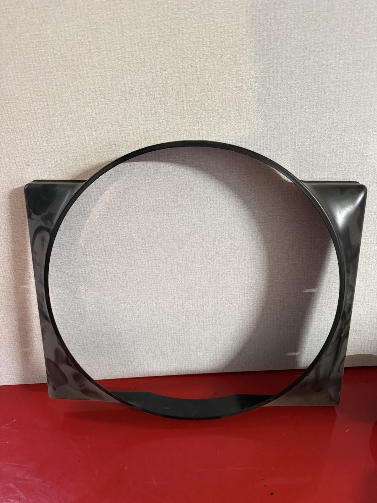 1955 1956 1957 CHEVY RADIATOR METAL FAN SHROUD 6 Cylinder Position.