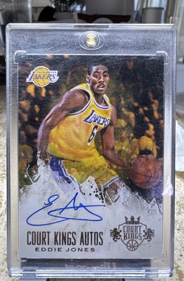 2013-14 Panini Court Kings - Autographs Eddie Jones 14/299 (AU)