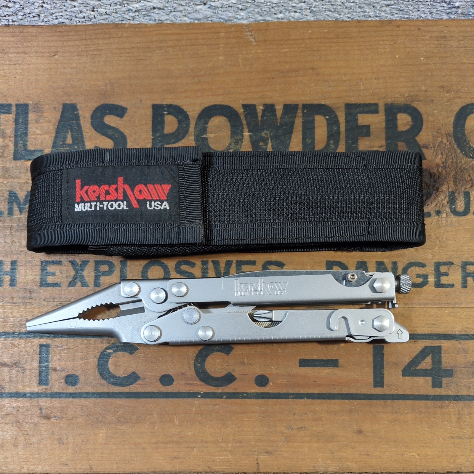 Kershaw USA A100 Vise Grip Multi-Tool Original Sheath, Discontinued 
