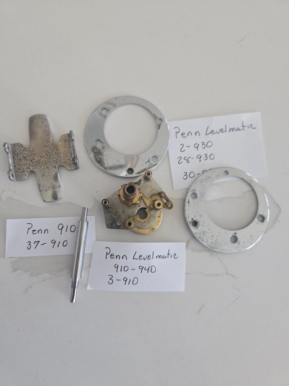 Vintage Penn Reel Parts- Lot of Levelmatic parts 910-920-930-940