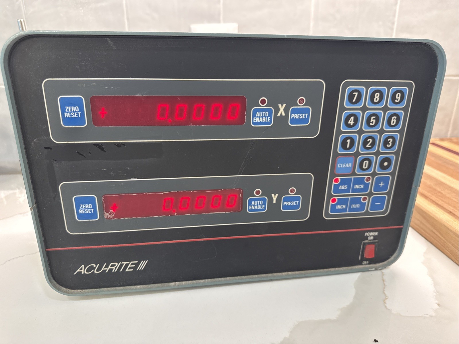 Acu-Rite III Digital Readout, Counter, Controller DRO, Comparator, Lathe, Mill Acu-Rite III Digital Readout, Counter, Controller DRO, Comparator, Lathe, Mill