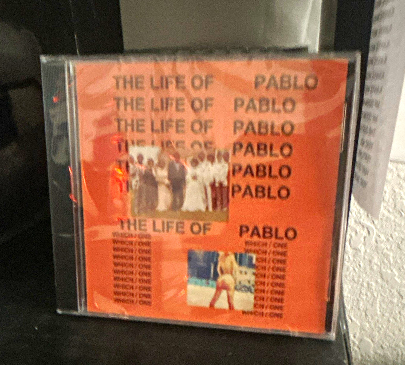 Kanye West The Life of Pablo Custom CD Kanye West The Life of Pablo Custom CD