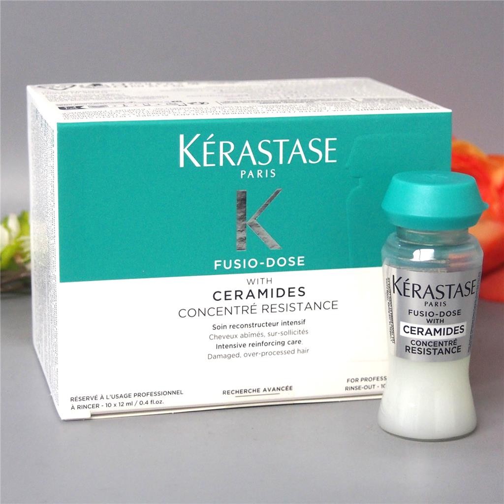 Kerastase Fusio Dose Concentre Resistance With Ceramides 10 vials 0.4oz/12ml