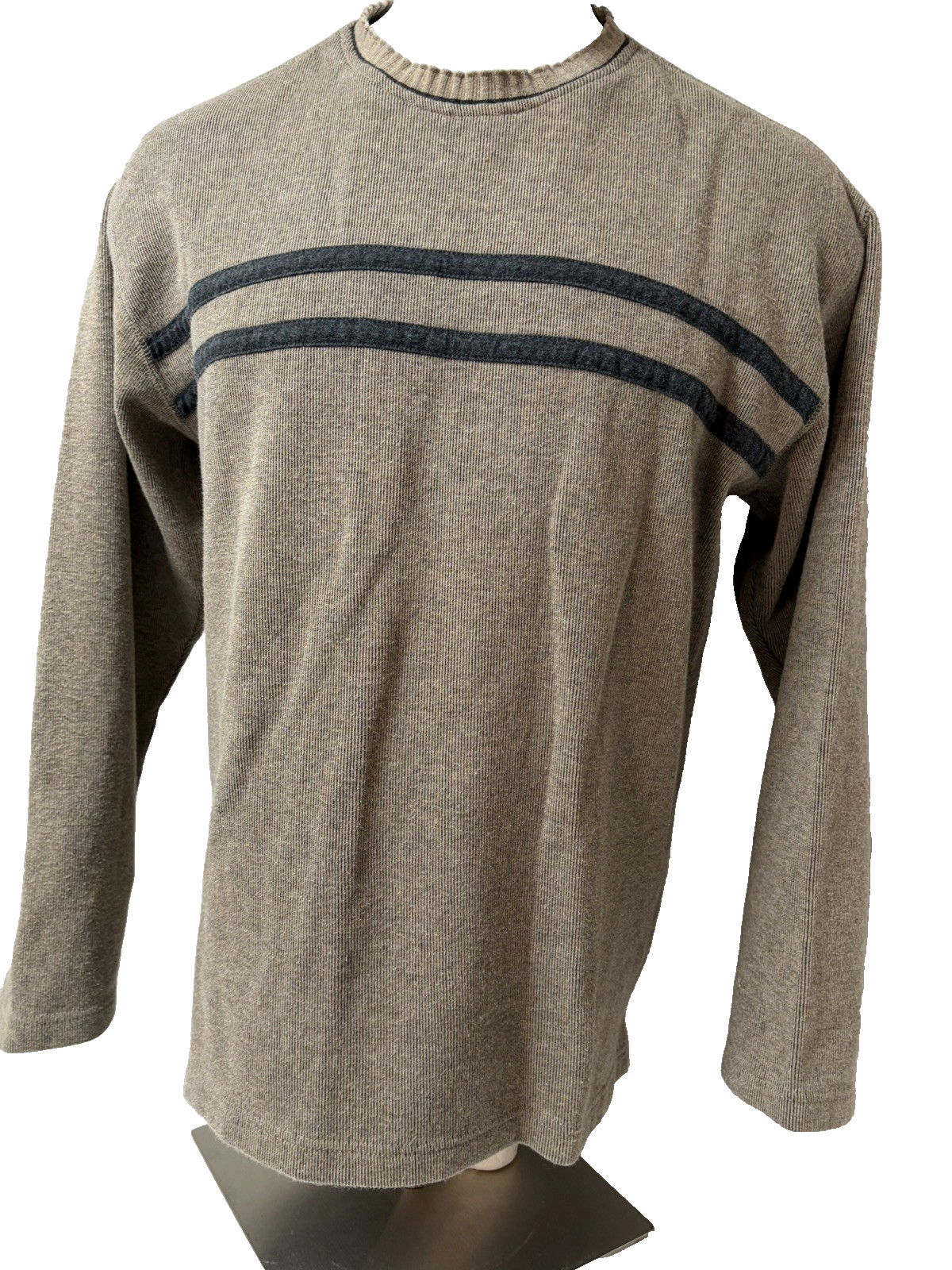 Vintage Van Heusen Sweater Mens M Crewneck Beige