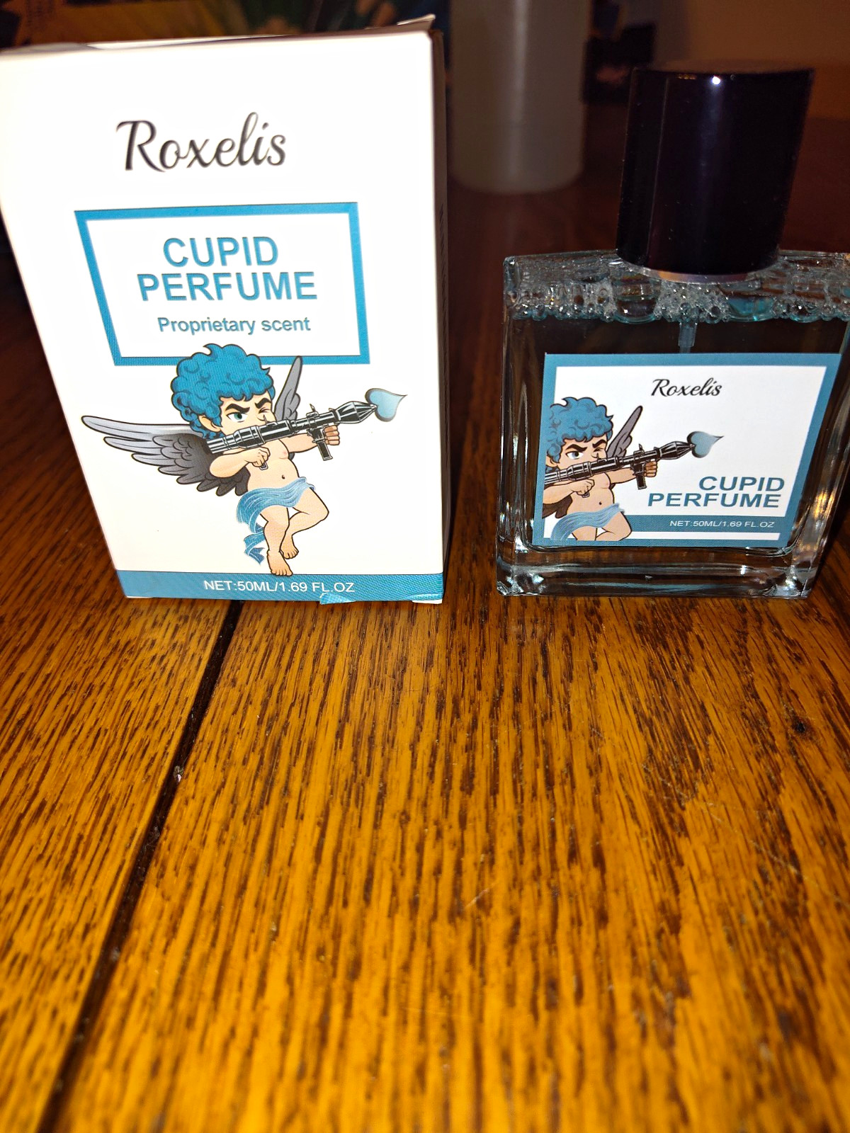 Roxelis Cupid Perfume Long Lasting Spray Perfume 1.69 fl oz Regular Size Roxelis Cupid Perfume Long Lasting Spray Perfume 1.69 fl oz Regular Size