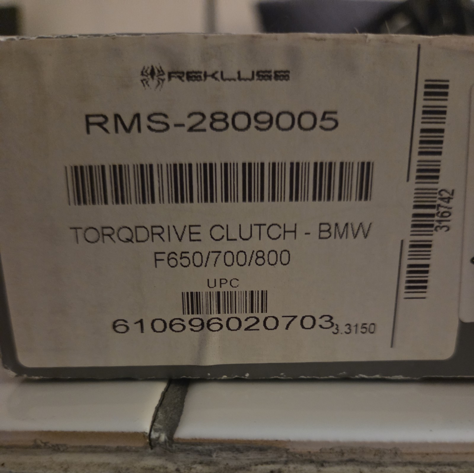 Rekluse TorqDrive Clutch Pack For BMW F800 S ST Rekluse TorqDrive Clutch Pack For BMW F800 S ST