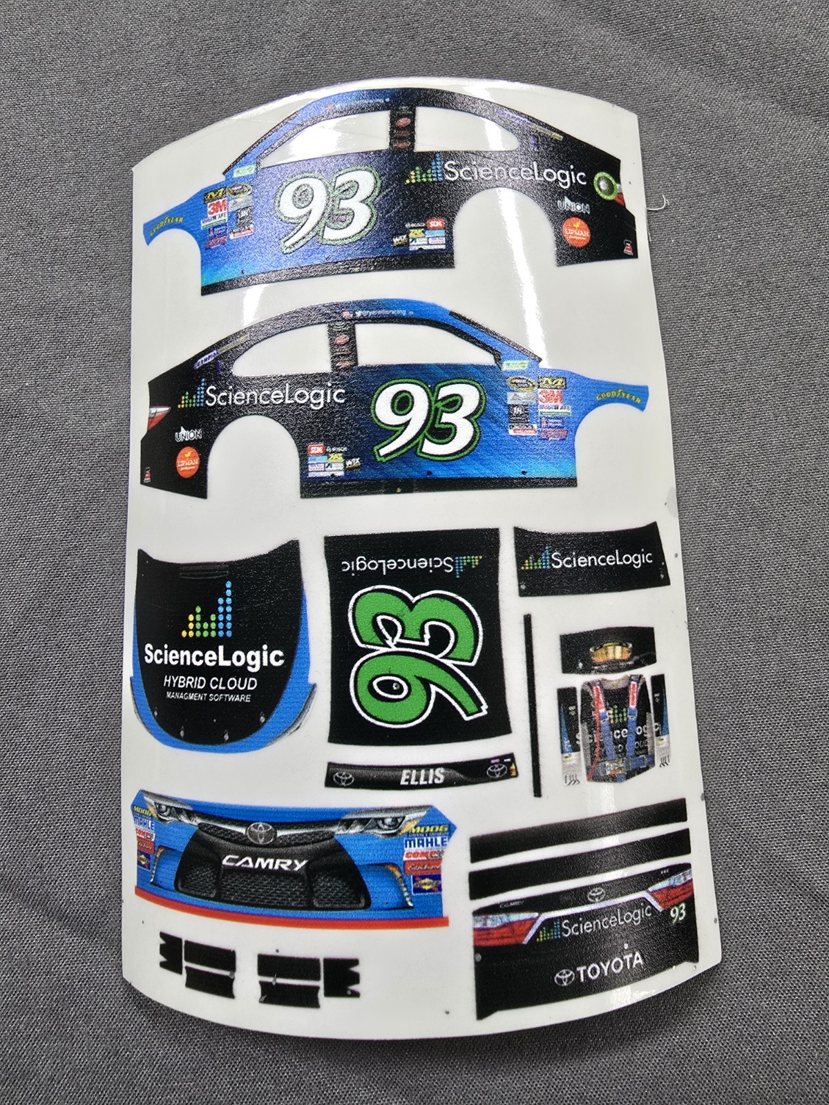 2016 1:64 Diecast Decals #93 Ryan Ellis