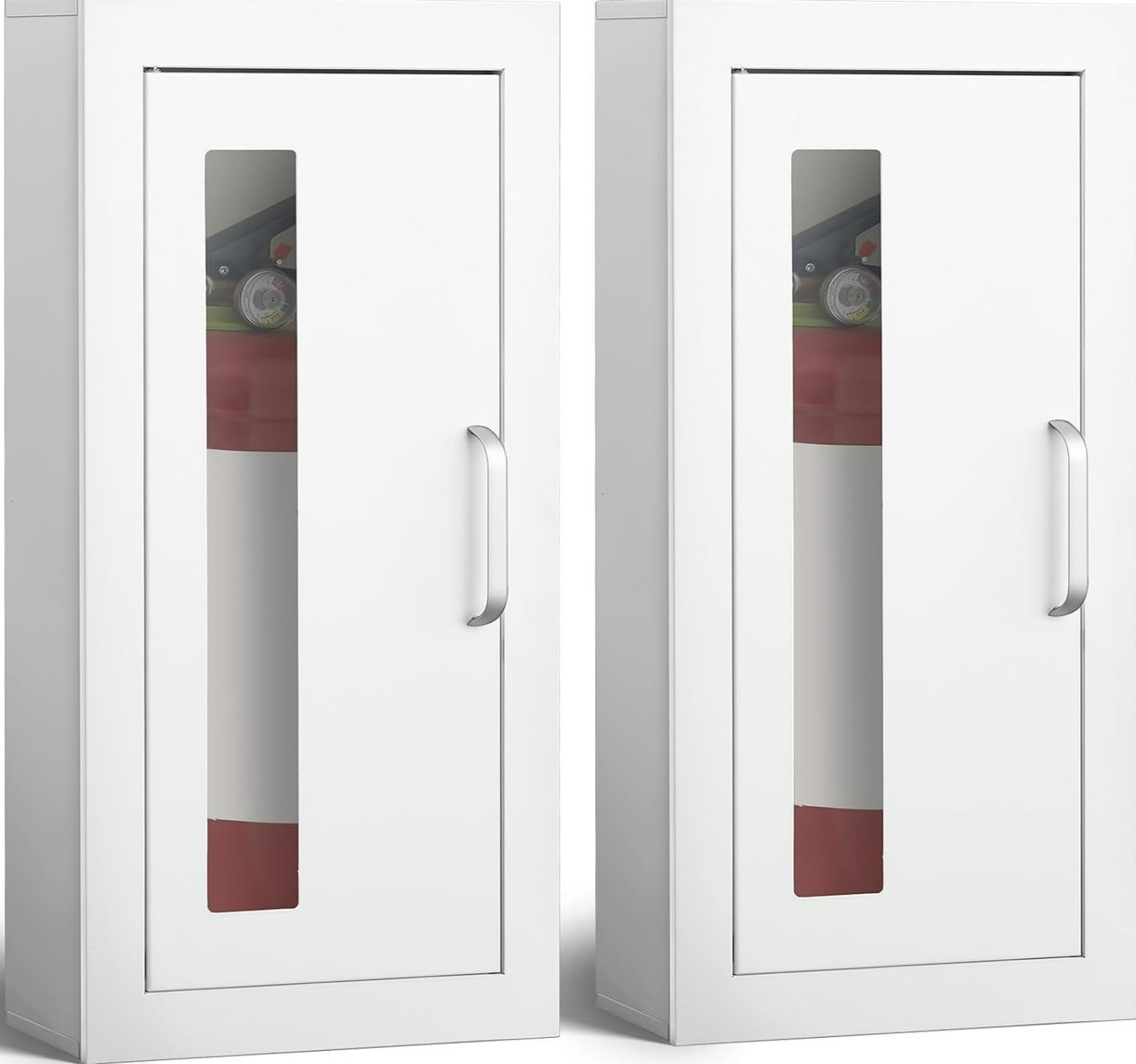 ZONON Lot of 2 Surface Mount 10lb Fire Extinguisher Cabinets Industrial, $190.99 ZONON Lot of 2 Surface Mount 10lb Fire Extinguisher Cabinets Industrial, $190.99