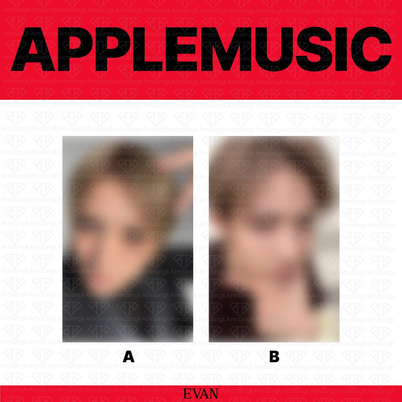 [PreSale] EVAN 1st Mini Album DEATH OF ME 1st LuckyDraw Photocard