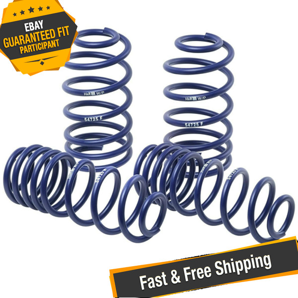 H&R 50701 Sport Front & Rear Lowering Coil Springs for 04-11 Chevy Aveo