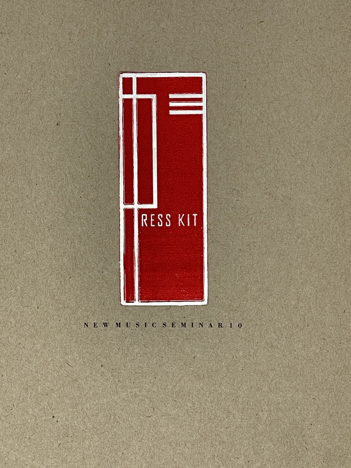 New Music Seminar 1989 Press Kit Folder