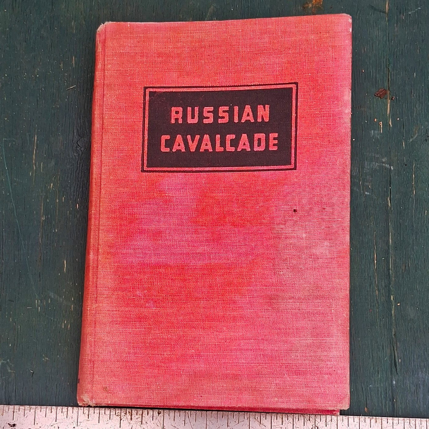 Albert Parry Russian Cavalcade Hardcover Illustrated Russia History