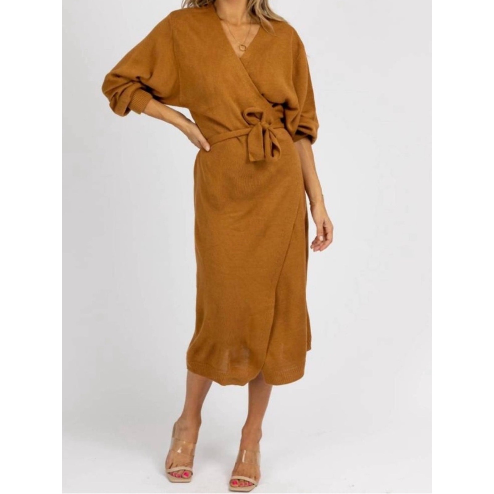 NWT Petal & Pup/Mable Knit Wrap Dress Size M/L NWT Petal & Pup/Mable Knit Wrap Dress Size M/L
