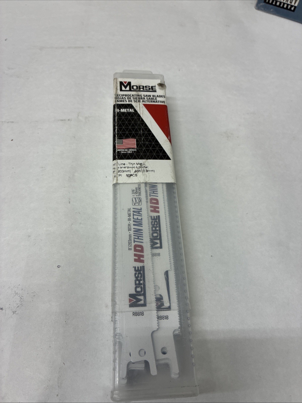 MORSE Master Cobalt Reciprocating Saw Blade 8