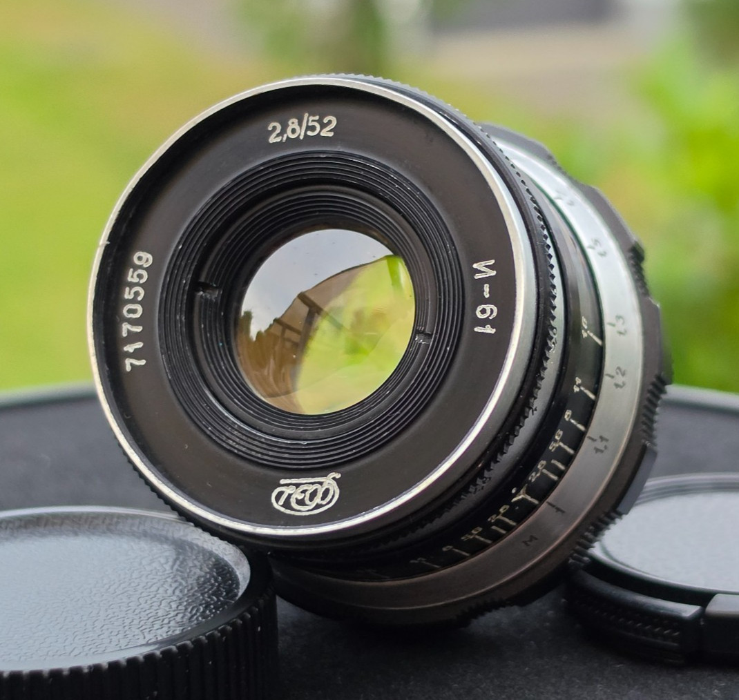 FED Industar-61 52mm f2.8 Soviet LTM Lens M39 Lanthanum USSR I-61 Tessar Sharp