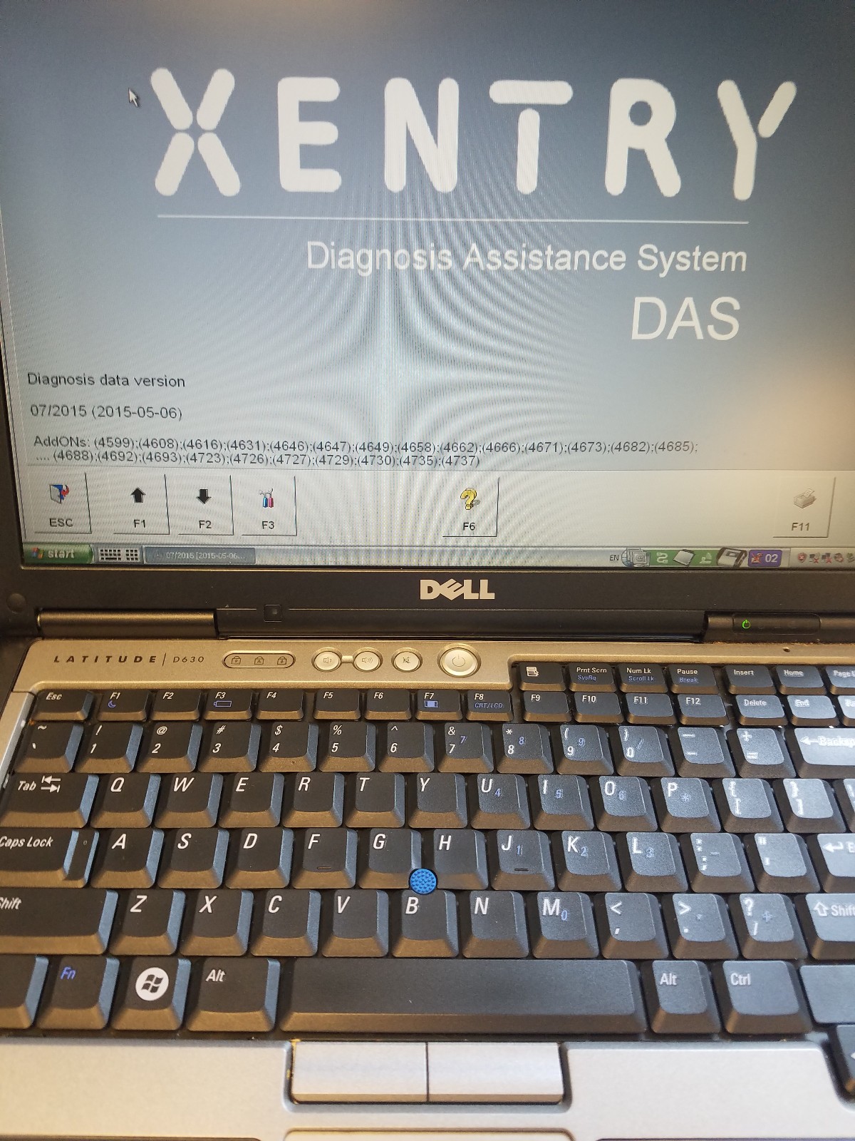 Mercedes-Benz Diagnostic | XENTRY DAS WIS HHTWin | STAR SDS | Dell D630 laptop