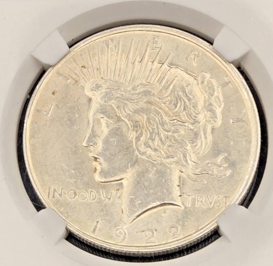 1922-P Peace Silver Dollar $1 ~ Incredible Coin