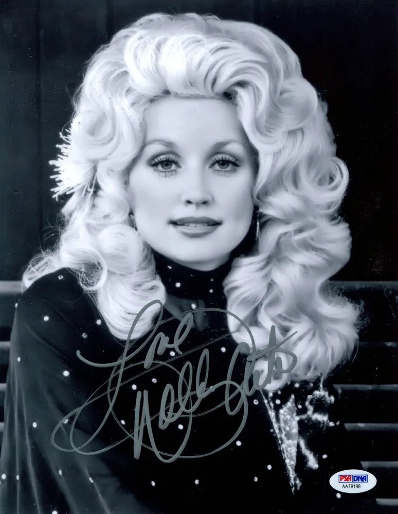 DOLLY PARTON - 11 X 15 GLOSSY SIGNED PHOTO REPRINT DOLLY PARTON - 11 X 15 GLOSSY SIGNED PHOTO REPRINT
