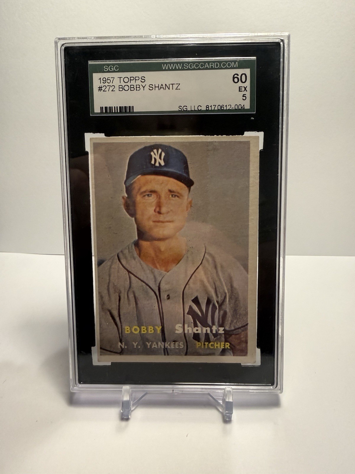 1957 Topps - Scarce Series Bobby Shantz #272 1957 Topps - Scarce Series Bobby Shantz #272
