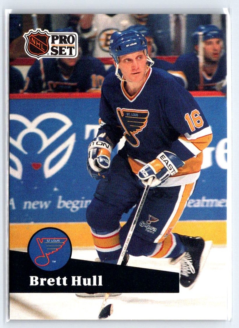 1991-92 Pro Set - Brett Hull #215