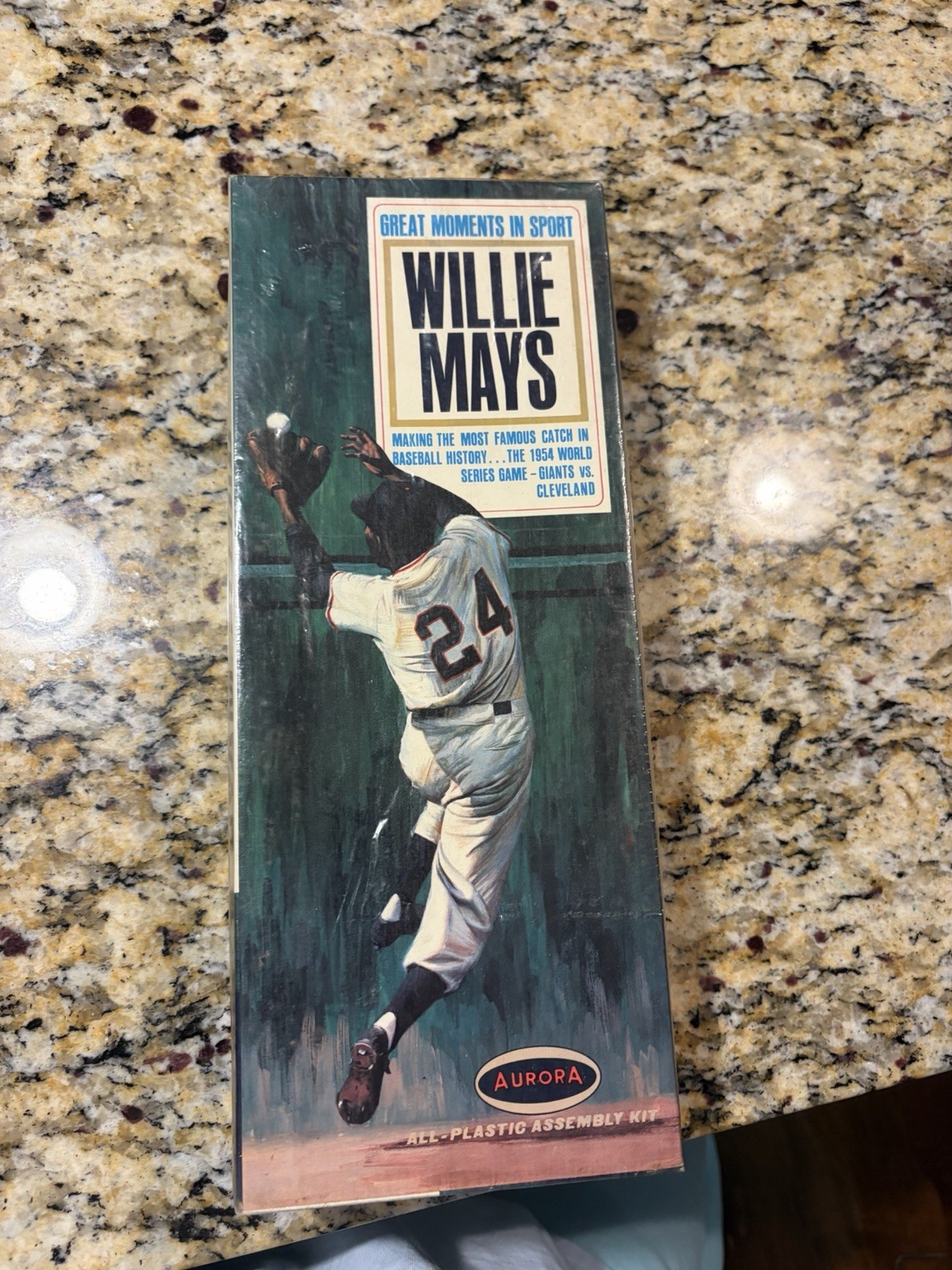 Aurora Great Moments In Sports Willie Mays Kit #860-98 SEALED BRAND NEW