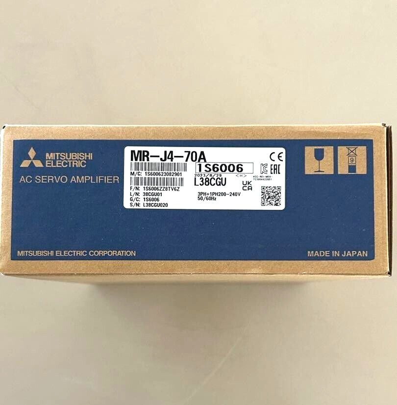 MR-J4-70A 1PCS NEW Mitsubishi AC Servo Drive MRJ470A JP