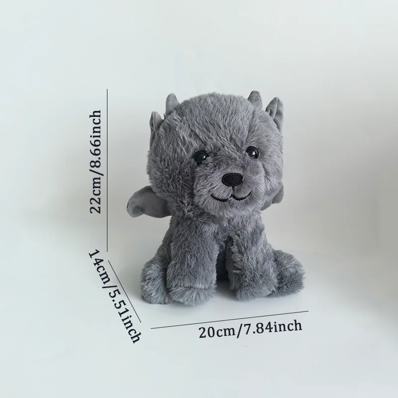 New Gargoyle Bear Plush Toys Cartoon Animals Bear Toy Soft Pillow Plushie Hallow
