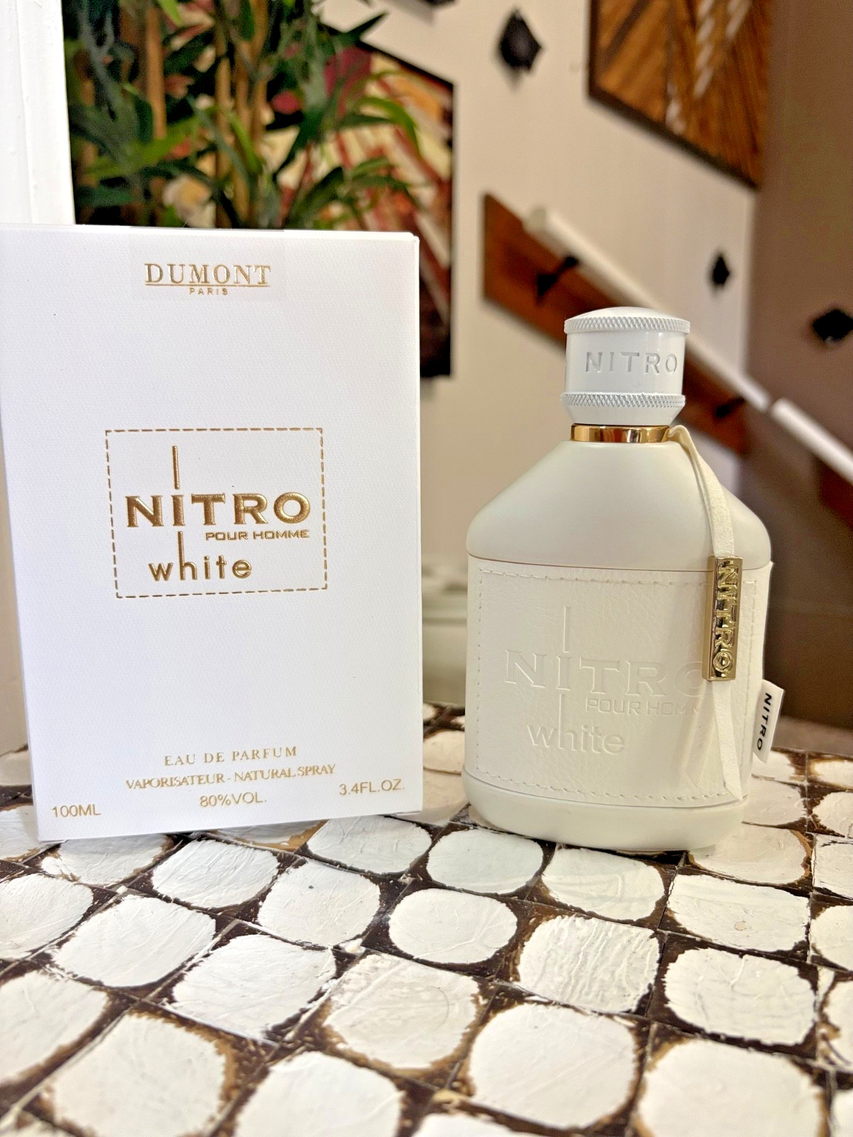 Open Box Price - DuMont Men\'s Nitro White/EDP/3.4oz