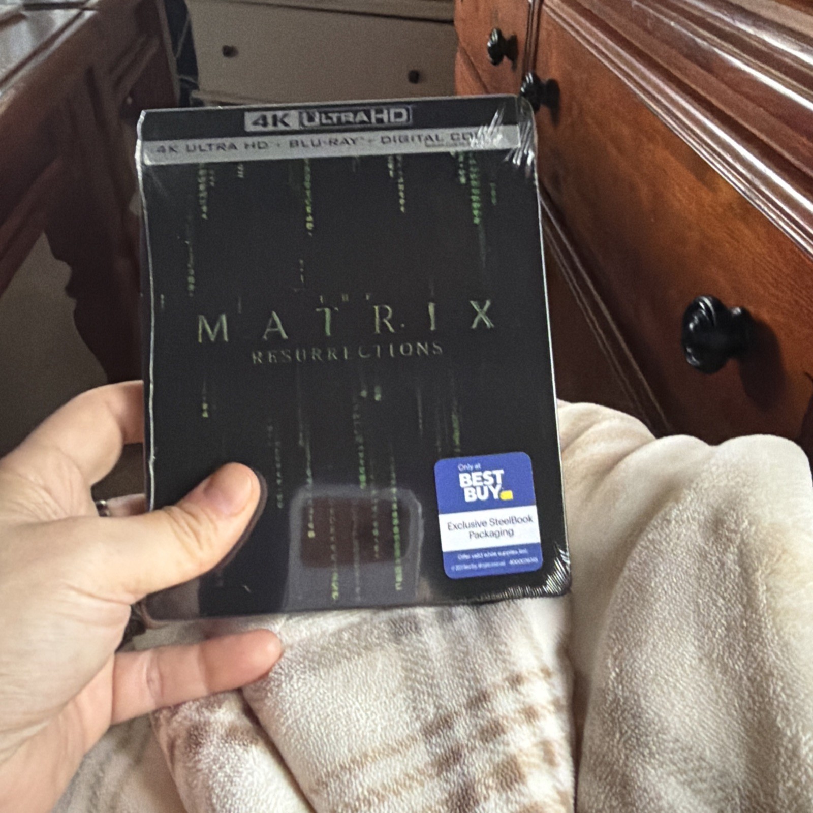 THE MATRIX-RESURRECTIONS-2021 (4K Ultra-Blu-Ray Steelbook) Best Buy Exclusiv-OOP THE MATRIX-RESURRECTIONS-2021 (4K Ultra-Blu-Ray Steelbook) Best Buy Exclusiv-OOP