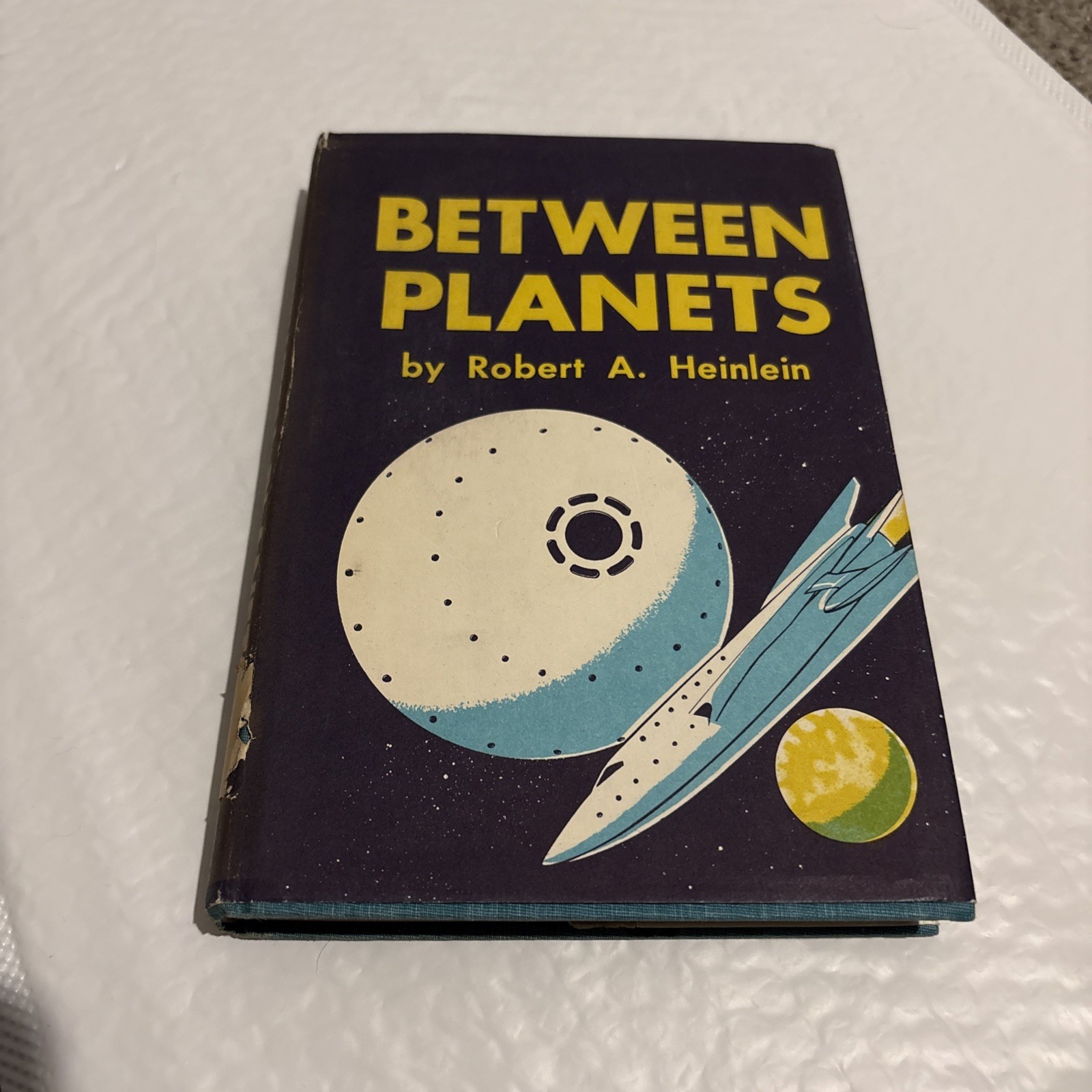 Between Planets Hardcover 1951 Vintage Ex-library