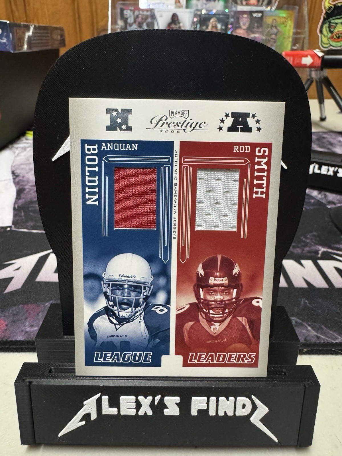 Anquan Boldin Rod Smith 2006 Playoff Prestige League Leaders /250