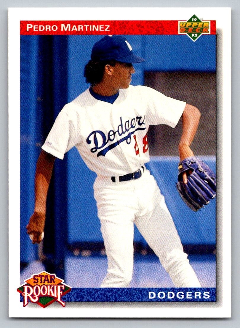 1992 Upper Deck Star Rookie Pedro Martinez Rookie #18 Rookie