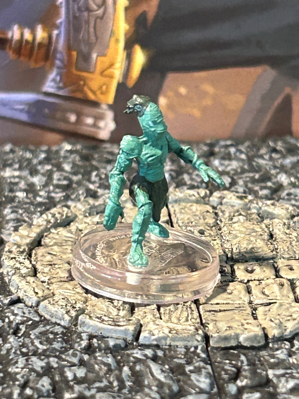 Vegepygmy D&D Miniature Dungeons Dragons Quests Infinite Staircase 1 chief scout
