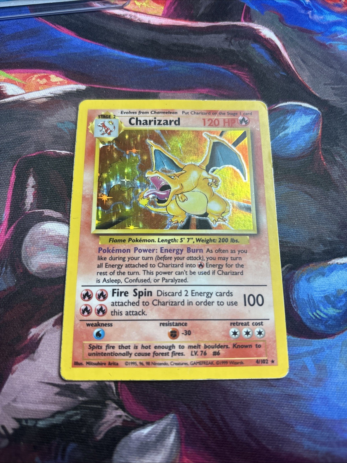 Charizard 4/102 Base Set Holo Charizard 4/102 Base Set Holo