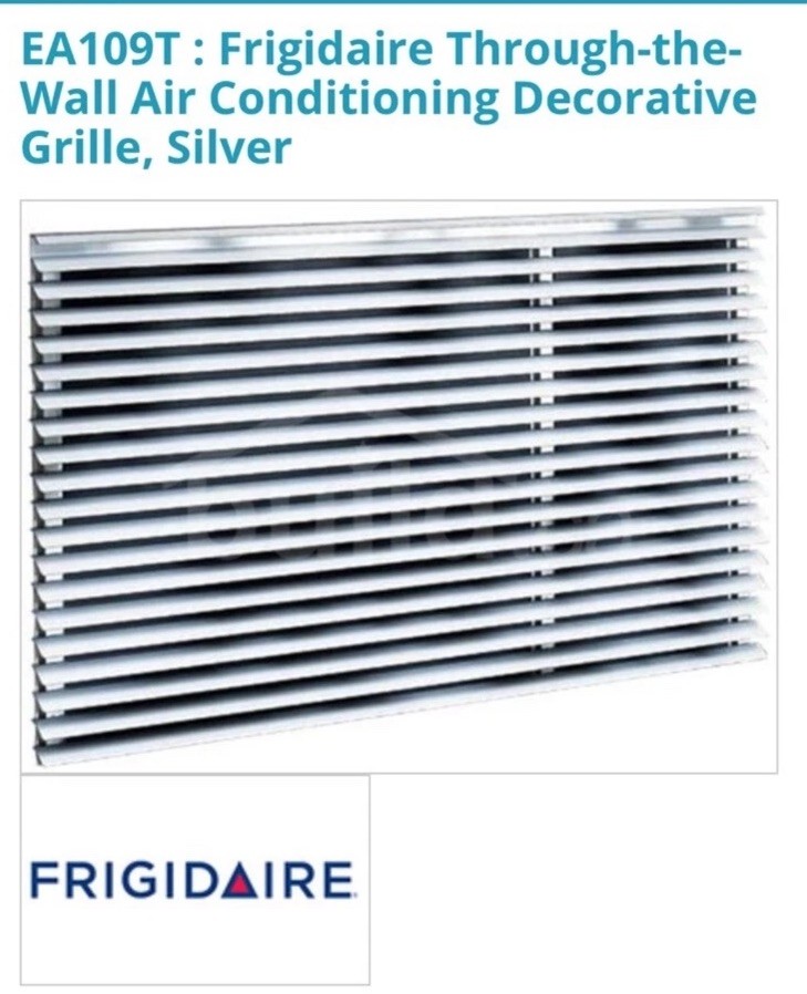 Frigidaire Through-the-Wall Air Conditioning Decorative Grille, Silver Frigidaire Through-the-Wall Air Conditioning Decorative Grille, Silver