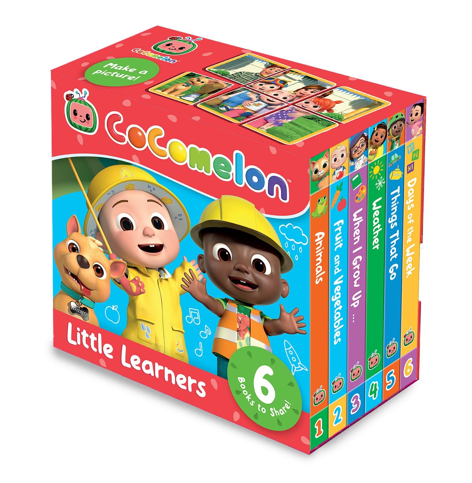 Official CoComelon Little Learners Pocket Library, Cocomelon 9780008680770+-