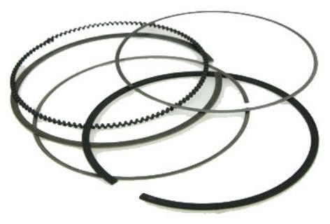 Vertex Piston Ring Set-95.50mm Bore for 2010-2011 Yamaha YFZ450X ATV