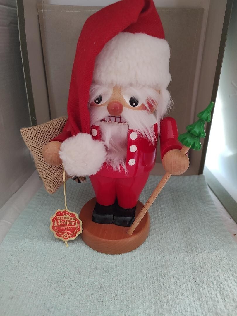 Handmade Steinbach German Nutcracker Santa 11\ Handmade Steinbach German Nutcracker Santa 11\